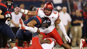 TUCSON, AZ - SEPTEMBER 22: Quarterback Brandon Dawkins