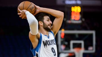 MINNEAPOLIS, MN - NOVEMBER 15: Ricky Rubio