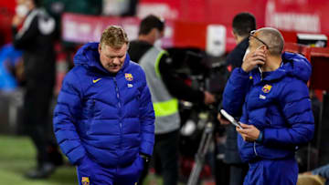 coach Ronald Koeman of FC Barcelona (Photo by David S. Bustamante/Soccrates/Getty Images)