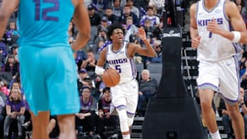 SACRAMENTO, CA - JANUARY 2: De'Aaron Fox