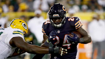 GREEN BAY, WI - SEPTEMBER 28: Jordan Howard