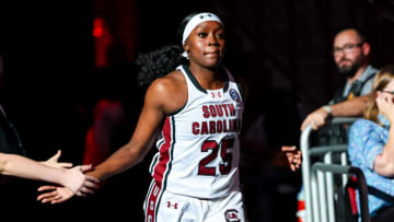 South Carolina basketball guard Raven Johnson. Mandatory Credit: Jeff Blake-USA TODAY Sports