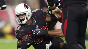 GLENDALE, AZ - NOVEMBER 09: Running back Adrian Peterson