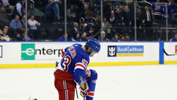 NEW YORK, NY - JANUARY 03: Mika Zibanejad