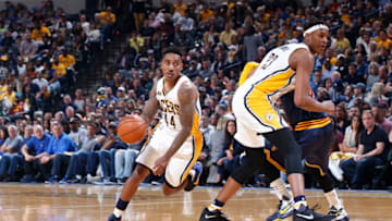 INDIANAPOLIS, IN - APRIL 23: Jeff Teague