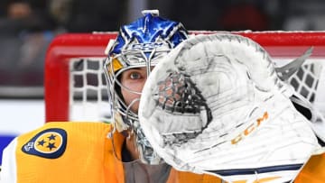 Nashville Predators )Credit: Stephen R. Sylvanie-USA TODAY Sports)