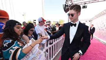 LAS VEGAS, NV - JUNE 21: Sergei Bobrovsky of the Columbus Blue Jackets attends the 2017 NHL Awards at T-Mobile Arena on June 21, 2017 in Las Vegas, Nevada. (Photo by Ethan Miller/Getty Images)