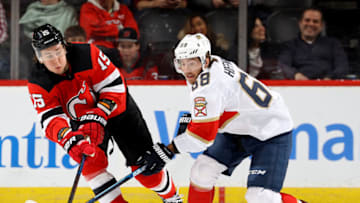 Mike Hoffman #68 of the Florida Panthers (Photo by Elsa/Getty Images)