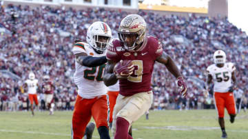 Florida State Seminoles, Miami Hurricanes. (Photo by Don Juan Moore/Getty Images)