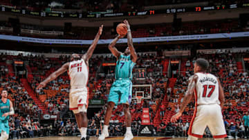 MIAMI, FL - OCTOBER 9: Dwayne Bacon