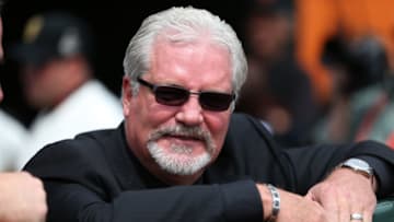 SAN FRANCISCO, CA - APRIL 7: General manager Brian Sabean of the San Francisco Giants looks on from the dugout before the game against the St. Louis Cardinals on Sunday, April 7, 2013 at AT&T Park in San Francisco, California. (Photo by Brad Mangin/MLB Photos via Getty Images)
