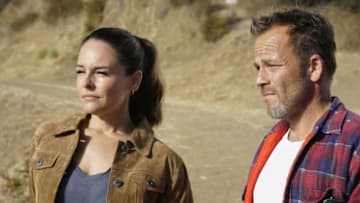 DEPUTY: L-R: Yara Martinez and Stephen Dorff in the "10:8 Deputy Down episode of DEPUTY airing Thursday, Jan. 16 (9:00-10:00 PM ET/PT) on FOX. CR: Richard Foreman / FOX. © 2020 FOX MEDIA LLC.