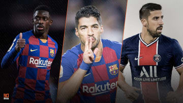 Ousmane Dembélé, Luis Suarez, Sami Khedira font l'actu mercato