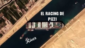 River Plate v Racing Club - Copa de la Liga Profesional 2021- Cáceres de Racing se va expulsado.
