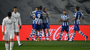 El Real Madrid jugó un mal partido ante el Alavés