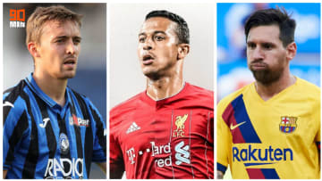 Castagne, Thiago Alcantara et Lionel Messi.
