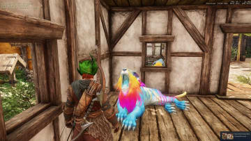 Rainbow Lion as seen in-game