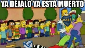 FBL-ARGENTINA-VELEZ-BOCA - Cardona clavó un golazo de tiro libre.
