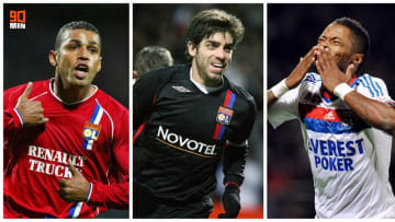 Sonny Anderson, Juninho et Michel Bastos. 