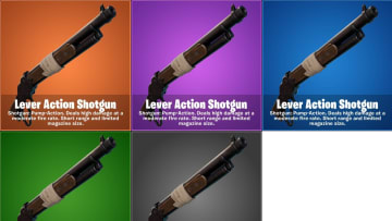 The Lever Action Shotgun comes to Fortnite in the v15.20 update.