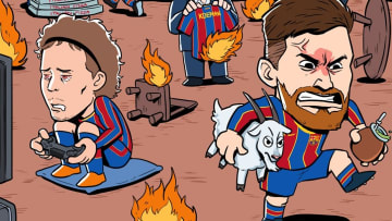 Estos son los memes más destacados sobre la continuidad de Lionel Messi en Barcelona.