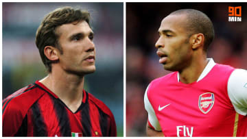 Andriy Shevchenko vs Therry Henry. 