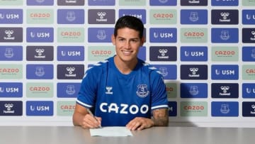 James Rodriguez resmi hengkang ke Everton // twitter.com/433