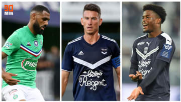Yann M'Vila, Laurent Koscielny et Josh Maja. 