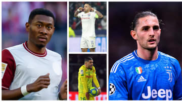 Alaba, Depay, Louza et Rabiot.