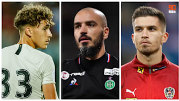 Adil Aouchiche, Jessy Moulin et Adrian Grbic. 