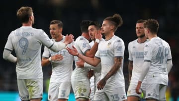 Leeds currently top the Championship with nine games remaining