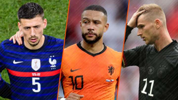 Clément Lenglet, Memphis Depay et Timo Werner. 