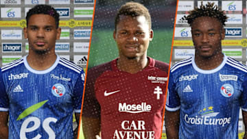 Kenny Lala, Habib Diallo et Mohamed Simakan.