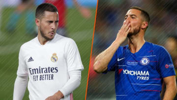 Hazard vit une période compliquée au Real Madrid depuis son départ d'Angleterre