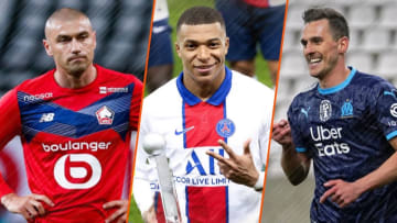 Burak Yilmaz, Kylian Mbappé et Arkadiusz Milik. 