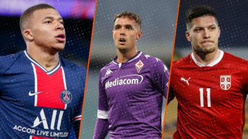 Kylian Mbappé, Pol Lirola et Luka Jovic. 