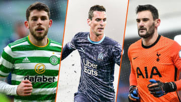 Ryan Christie, Arkadiusz Milik et Hugo Lloris. 