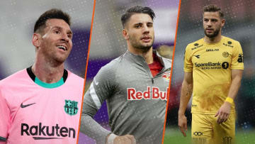 Lionel Messi, Domink Szoboszlai et Philip Zinckernagel. 
