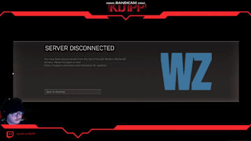 Call of Duty streamer kd1pp received a ban in the middle of a stream.