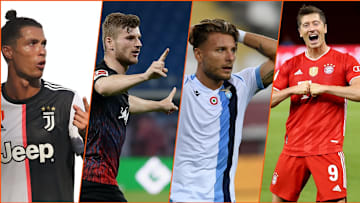 Ronaldo und Immobile auf der Jagd nach Werner und Lewandowski