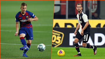 Arthur und Pjanic tauschen die Trikots