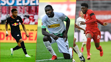 Nkunku, Thuram & Davies stehen zur Wahl für den Bundesliga-Rookie des Monats Mai
