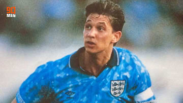 Gary Lineker wearing one of the best England kits of all time  Gary Lineker wearing one of the best England kits of all time