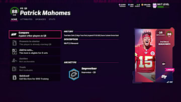 In Madden NFL 22, there are a few special platinum cards that give players Coins instead of Training points after Quickselling them.