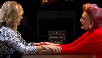 La conductora Rocío Sánchez rompió en llanto al recordar a su hija