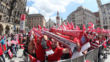 Die Titelfeier des FC Bayern am Marienplatz muss ausfallen.