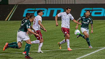 Palmeiras e Fluminense se encontram no Campeonato Brasileiro. 