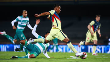 Santos vs América en la Liga MX 