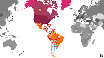 I Messi tra Nord e Sud America
