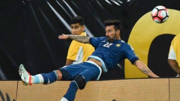 El jugador Ezequiel Lavezzi.